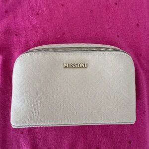 Missoni Beige Cosmetic Bag